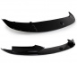 Preview: Frontspoiler 3-teilig Lippe Sport-Performance hochglanz schwarz passt für BMW 5er F10 F11 M-Paket